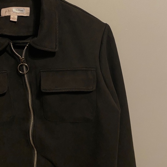 Philosophy Faux Suede Jacket - Picture 2 of 3